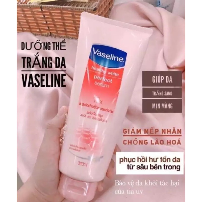 ✅ [CHÍNH HÃNG] Vaseline Healthy White Perfect Serum 10X, 320ml 🍋 [CHANH XẢ] 🍋 | BigBuy360 - bigbuy360.vn