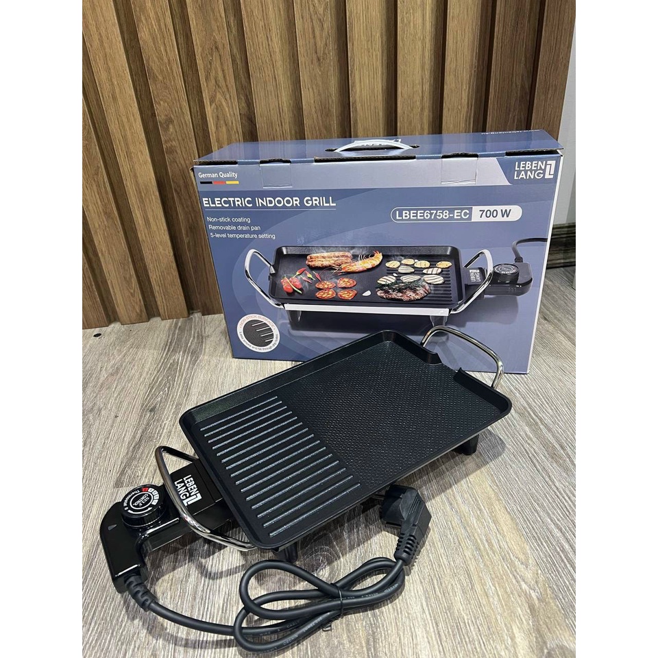 Bếp nướng điện không khói mini Lebenlang LBEE6758-EC công suất 700W