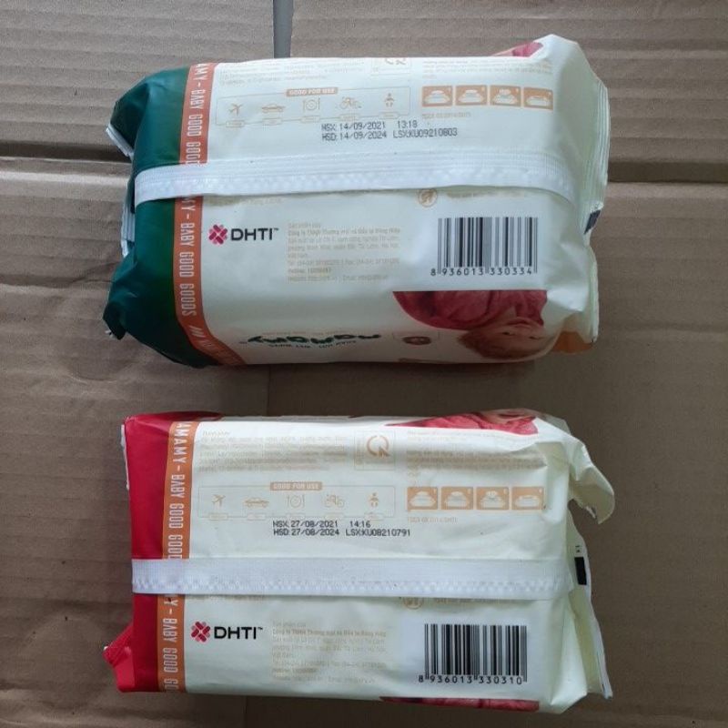 Khăn ướt Mamamy Gói Lớn 100 tờ/gói - 450 gram