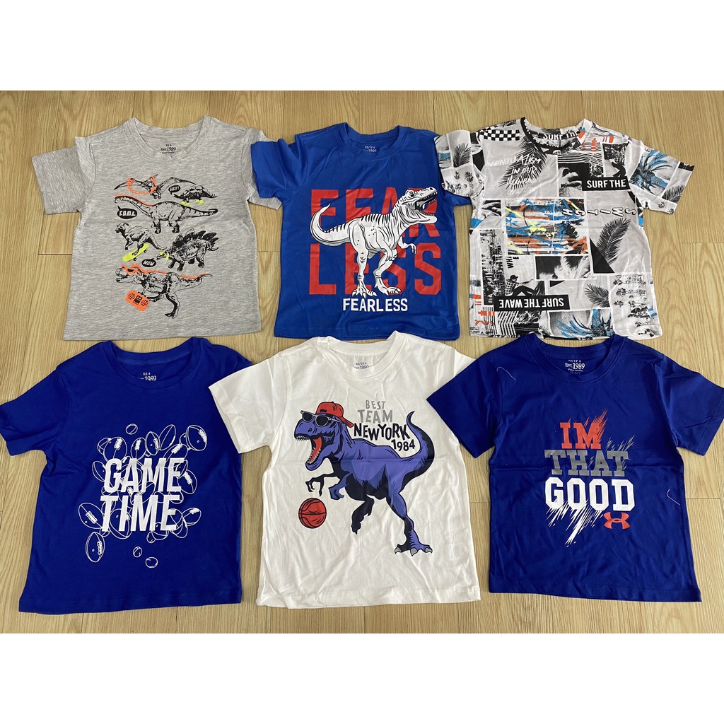 ÁO THUN TAY NGẮN BÉ TRAI SIZE ĐẠI NHIỀU MẪU CHO BÉ TỪ 17-45KG