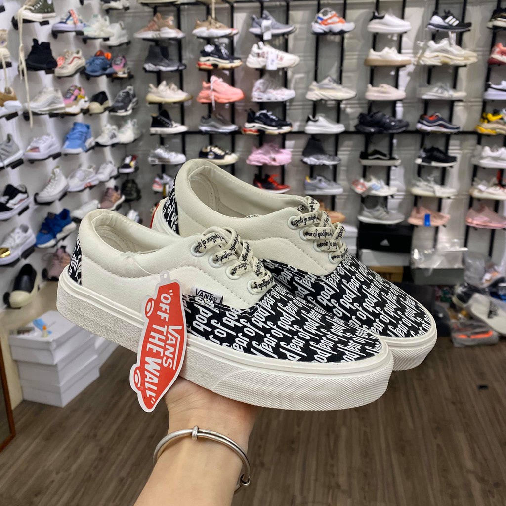 Giày ⚡Vans Vault Fear Of God⚡, FOG Bản chuẩn Trung  Bill - Sneaker Vans Chữ