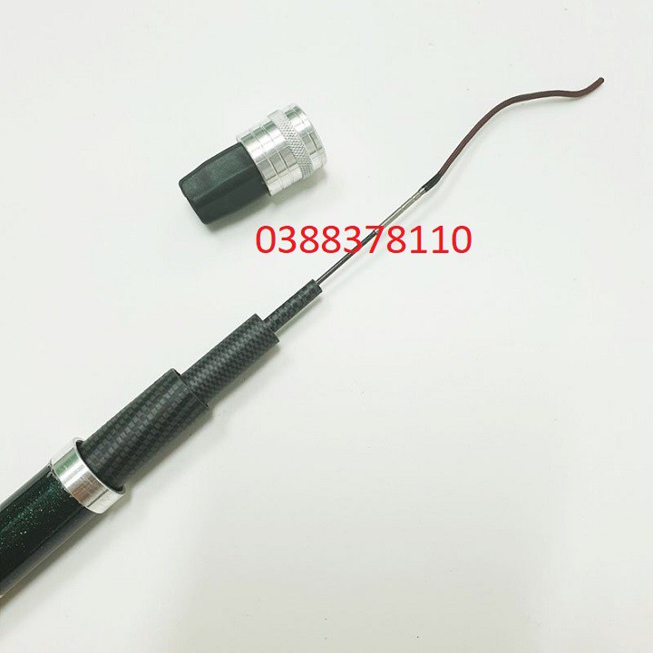 Cần Câu Tay 5H Hỗn Thiên Côn Chất Liệu Mới New Carbon Ánh Xanh Ngọc Bích CD12