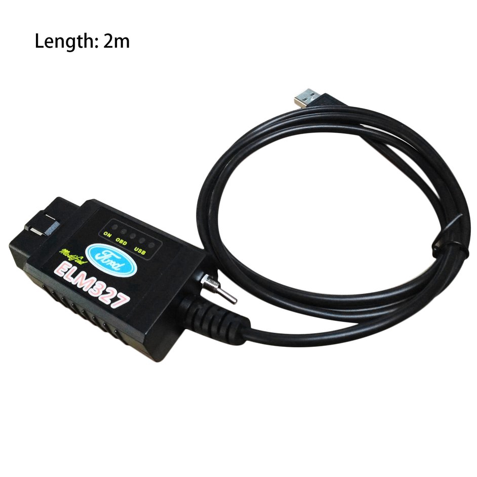Cáp chuẩn đoán USB ELM327 MS-CAN HS-CAN Forscan OBD2 dành cho Ford
