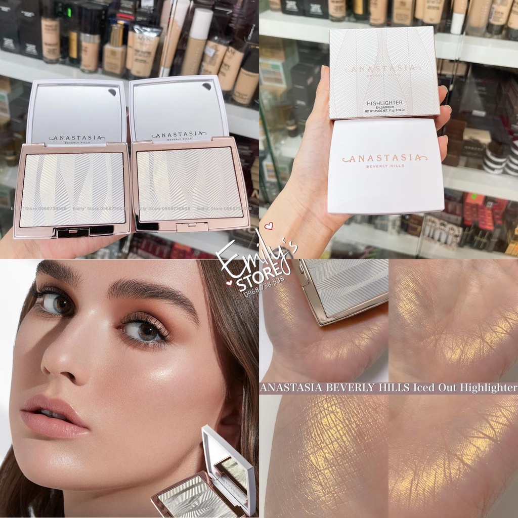 PHẤN BẮT SÁNG ANASTASIA BEVERLY HILLS ICED OUT HIGHLIGHTER ENLUMINEUR 11G CHÍNH HÃNG - 9337