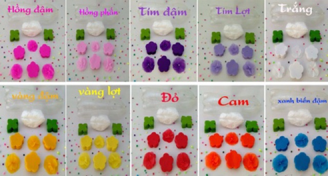 Hoa giay lua bộ lớn