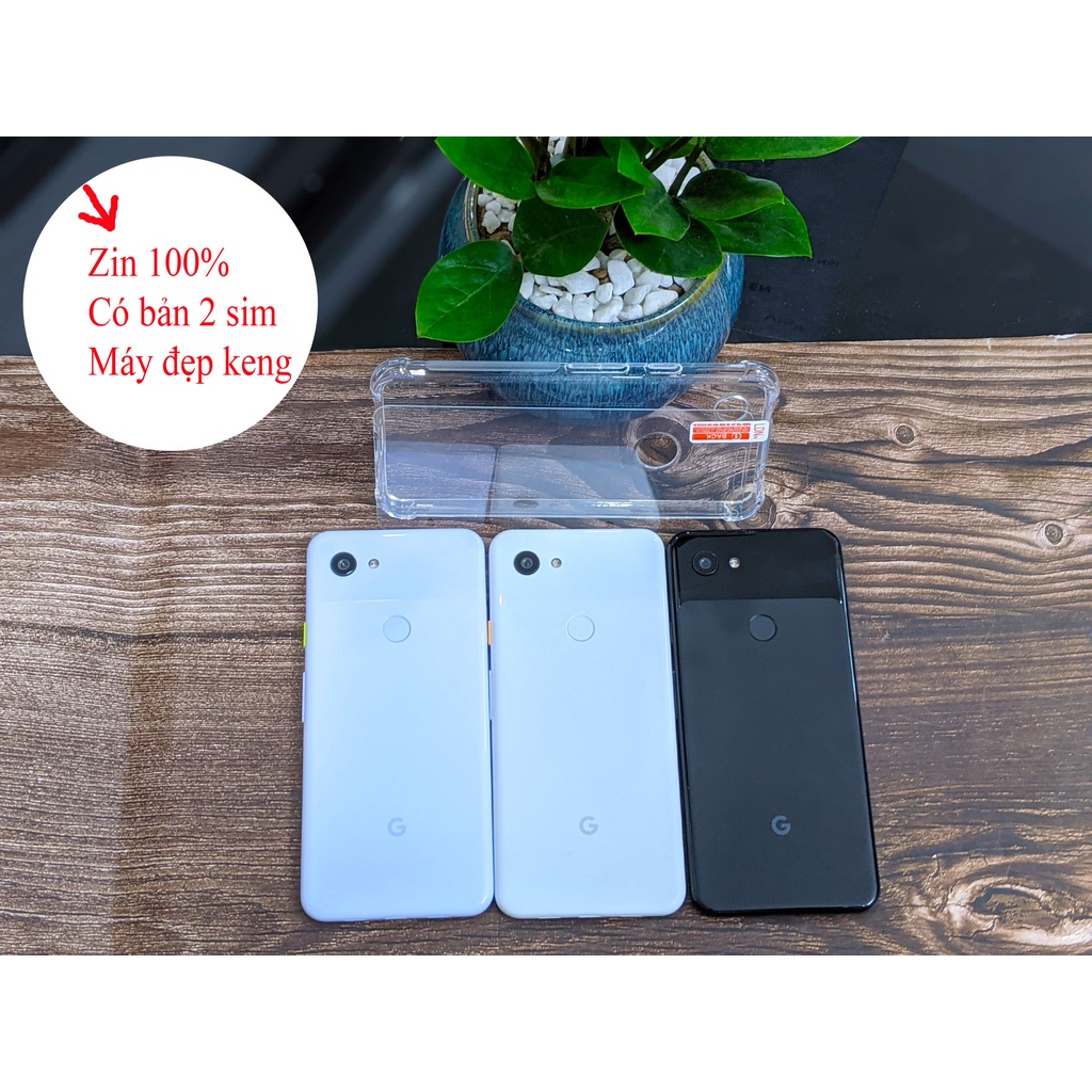 Điện thoại Google Pixel 3a Quốc tế 2 sim mới 99% bao gồm sạc zin.