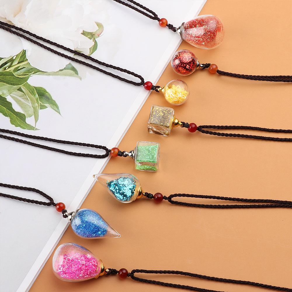 DIACHAVN Vòng cổ Mặt Vuông Khuếch Tán Tinh Dầu Cho Nam Nữ