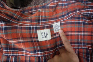 Flannel secondhand big size