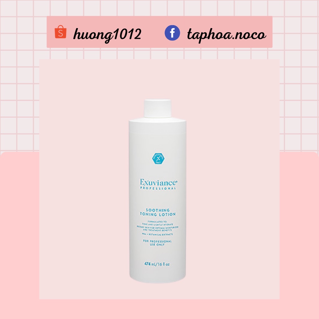 Toner cấp ẩm, làm dịu da Exuviance Soothing Toning Lotion