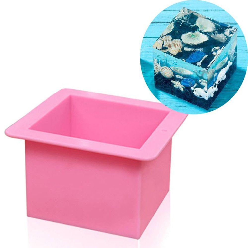 Khuôn Silicone Làm Xà Phòng Thủ Công Hình Bàn Chân Em Bé 3D Dung Tích 500ML