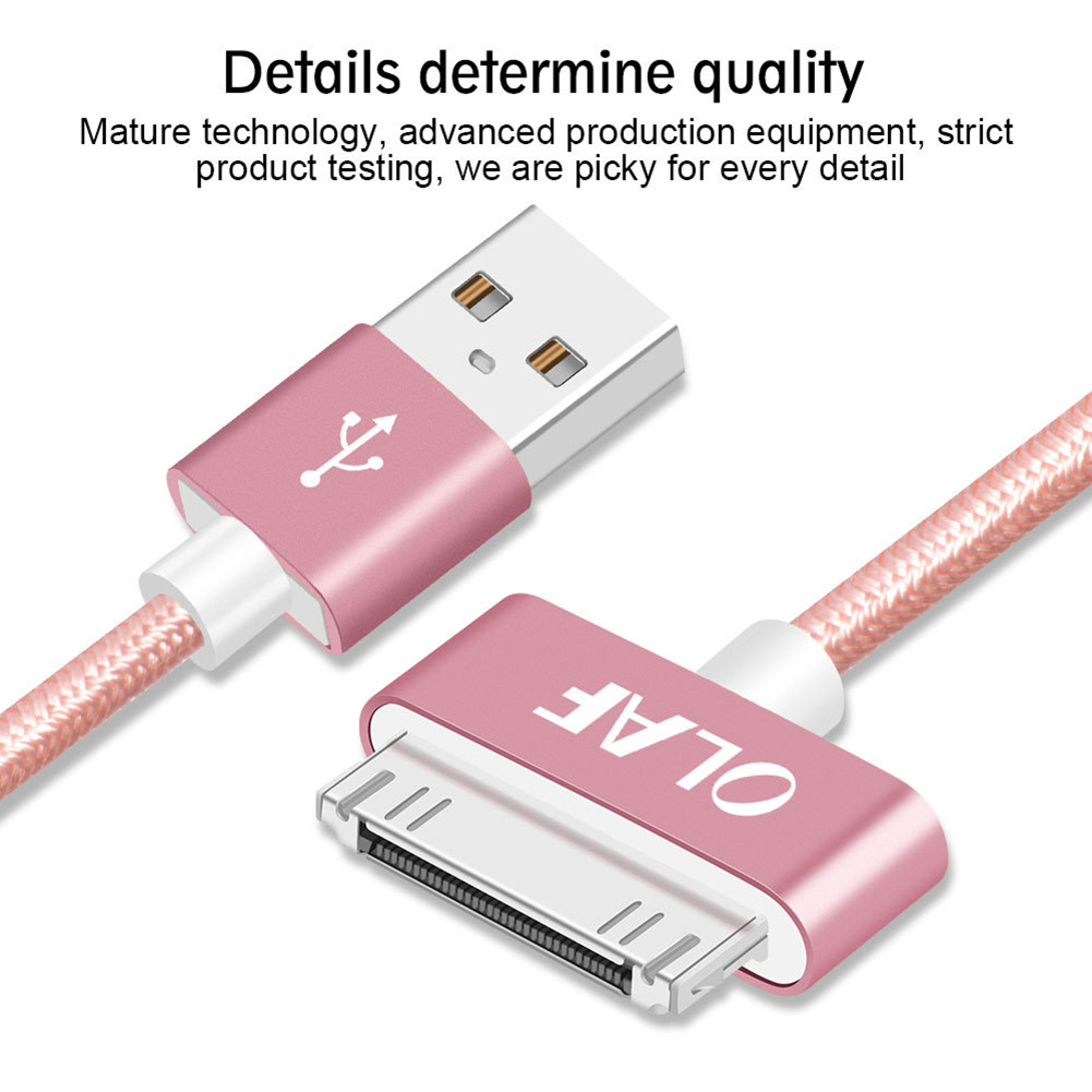 Dây Cáp Sạc Usb 100cm Cho Iphone 4 / 4s Ipad 1 2 3