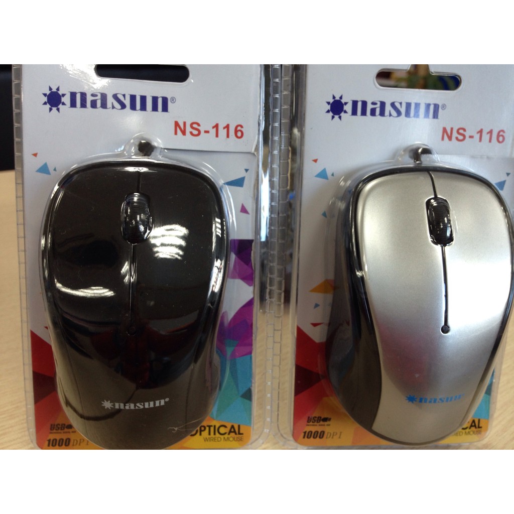 Chuột máy tính có dây Nasun NS-116 | BigBuy360 - bigbuy360.vn
