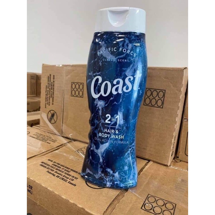 Tắm gội Coast cao cấp 2 in 1