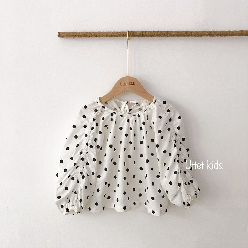 [Ảnh thật] THỜI TRANG TRẺ EM HÀN QUỐC - SƠ MI BI J010 PHÙ HỢP CHO BÉ GÁI