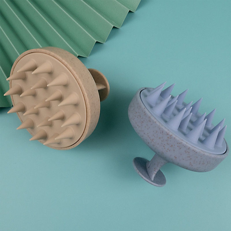 Bàn Chải Gội Đầu Mềm Mại Mát Xa Da Đầu Cho Tóc Khô Và Ướt