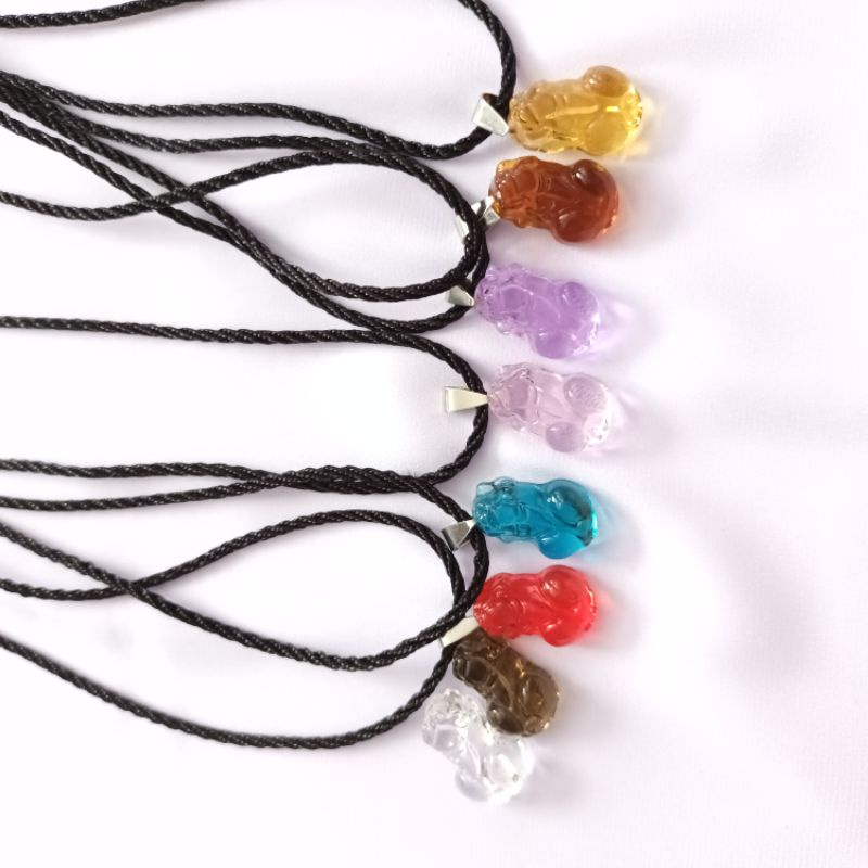 Vòng cổ cụ tỳ hưu/nghê tài lộc may mắn kích hoạt tài vận nhiều màu