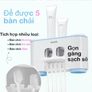 [Giá sỉ] Bộ nhả kem đánh răng 4 cốc Ecoco