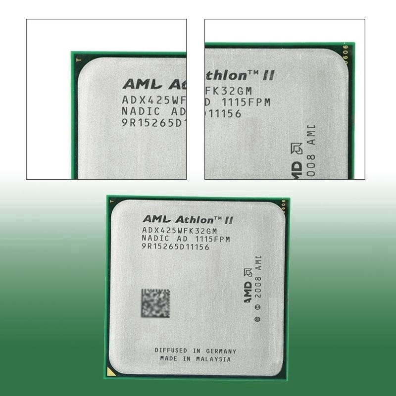 Bo Mạch Chủ Athlon Amd X3 Ii Cpu 425 B2 = 2m 2000ghz) / 95w (2.7ghz / Y8s0