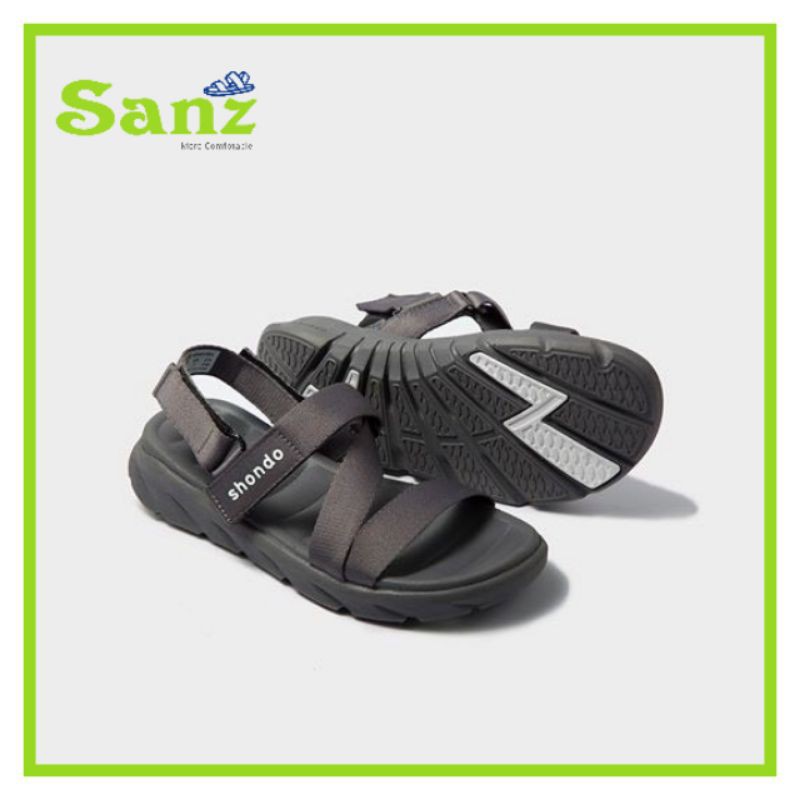 Giày Sandal Shondo Shat F6 Sport màu Xám Chính Hãng 100%