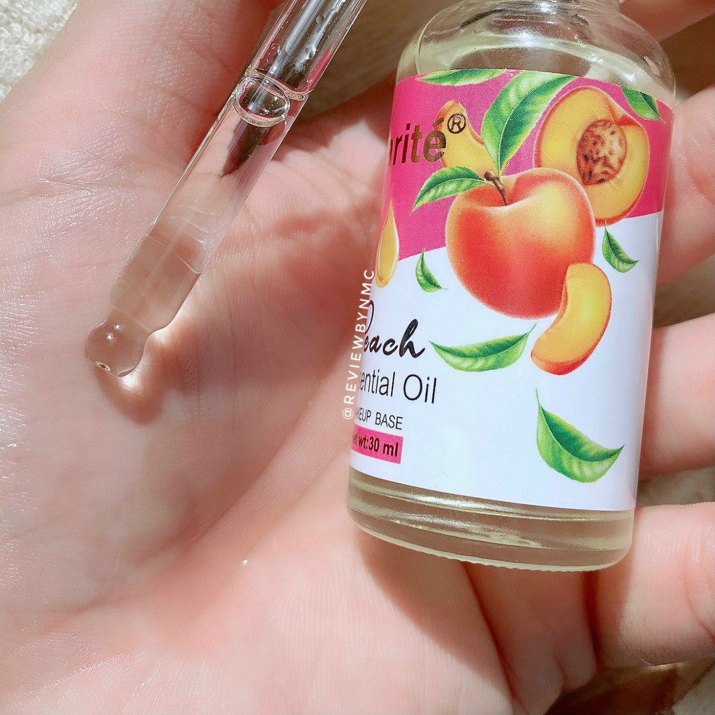 Tinh Dầu Lót Nền Trang Điểm Hương Đào Essential Oil makeup Base Karite Peach | BigBuy360 - bigbuy360.vn