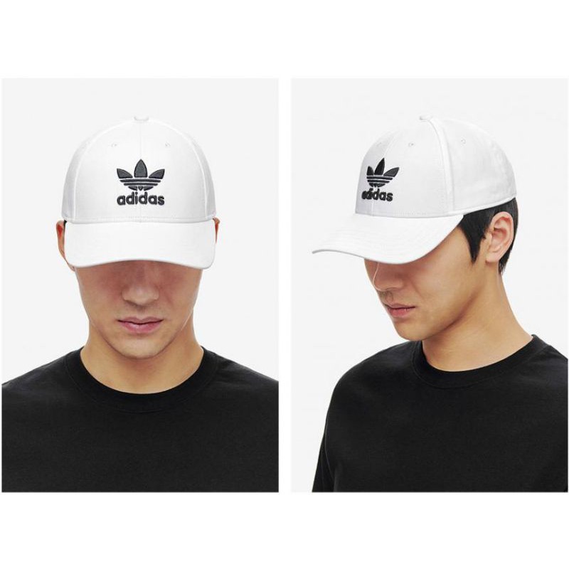 mũ lưỡi chai trắng hàng chuẩn thailand