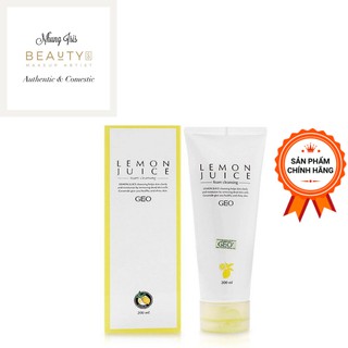 Sữa Rửa Mặt Geo Lemon Juice Foam Cleansing 200ml