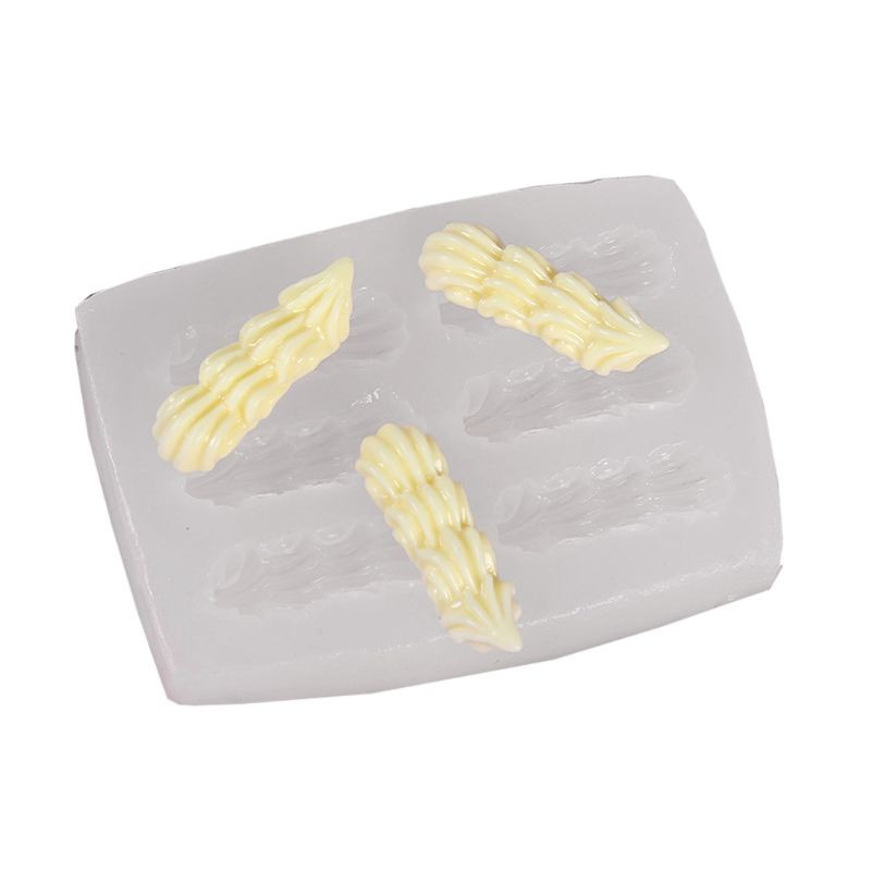 Khuôn đúc resin tạo hình hoa/trái tim nhỏ dùng làm món ăn/bánh quy/kem/trang sức thủ công DIY tiện dụng