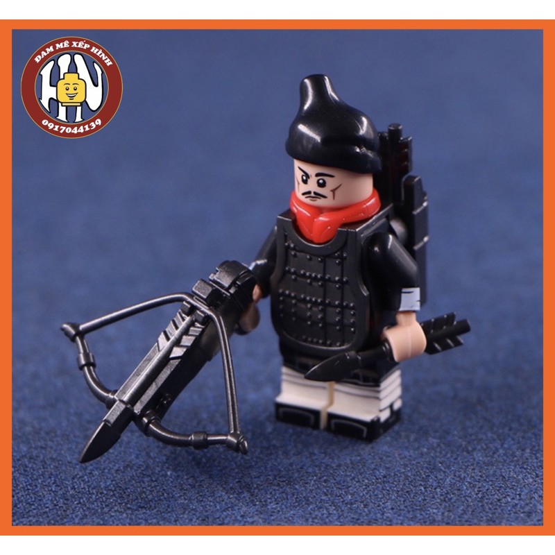 Minifigures - Lính Tần Thuỷ Hoàng - KT1088 ( XP650 > 657 ) - Hàng sắc nét - Hàng đẹp !