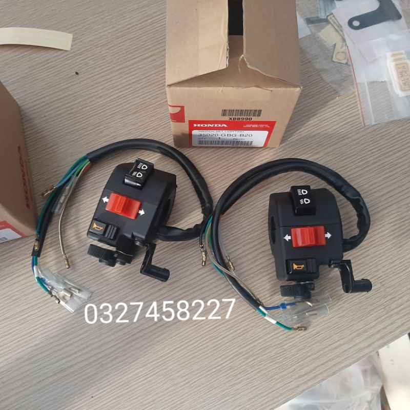 Cùm công tắc trái xe Super DREAM đời đầu hàng thái zin