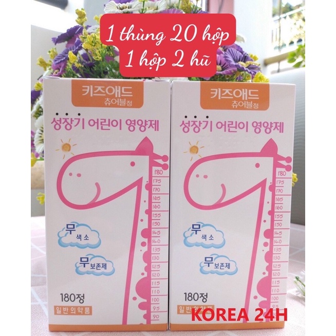 Kẹo canxi hươu cao cổ 180v - Hàn quốc