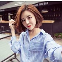 Áo sơ mi sọc xanh