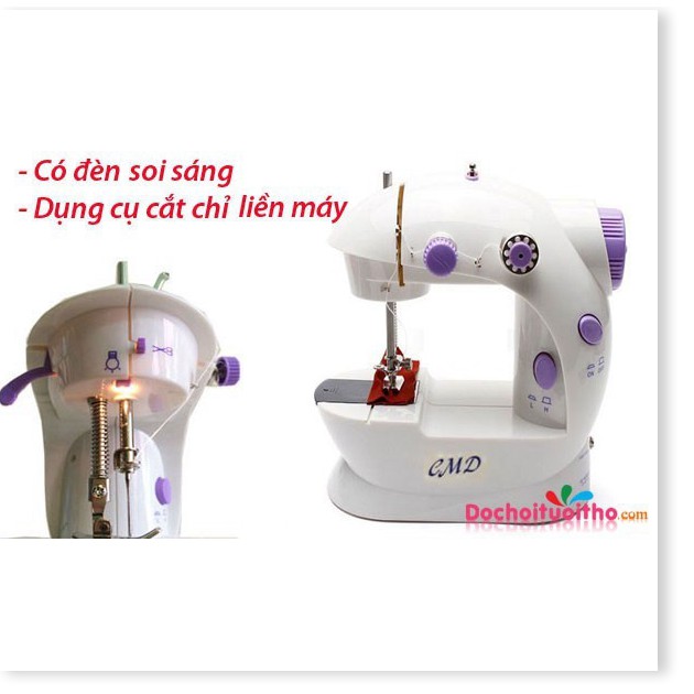 [ GIÁ RẺ ] - Máy Khâu Mini Gia Đình CMD- Máy may tốt nhất hiện nay