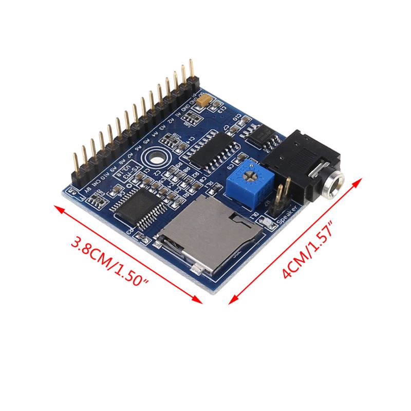 Mô đun phát giọng nói / nhạc MP3 DC 5V SD/TF kèm 2 cổng USB