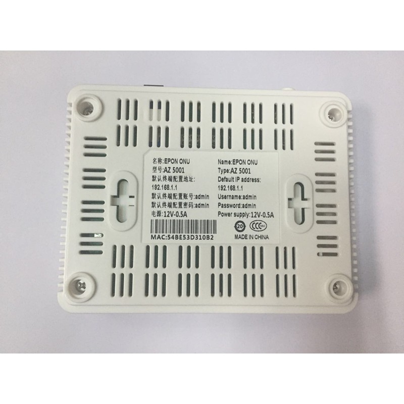 Thiết Bị Kết Nối Epon Onu Olt Ftth Ethernet Pasf 1.25g 1 Cổng Tiện Dụng