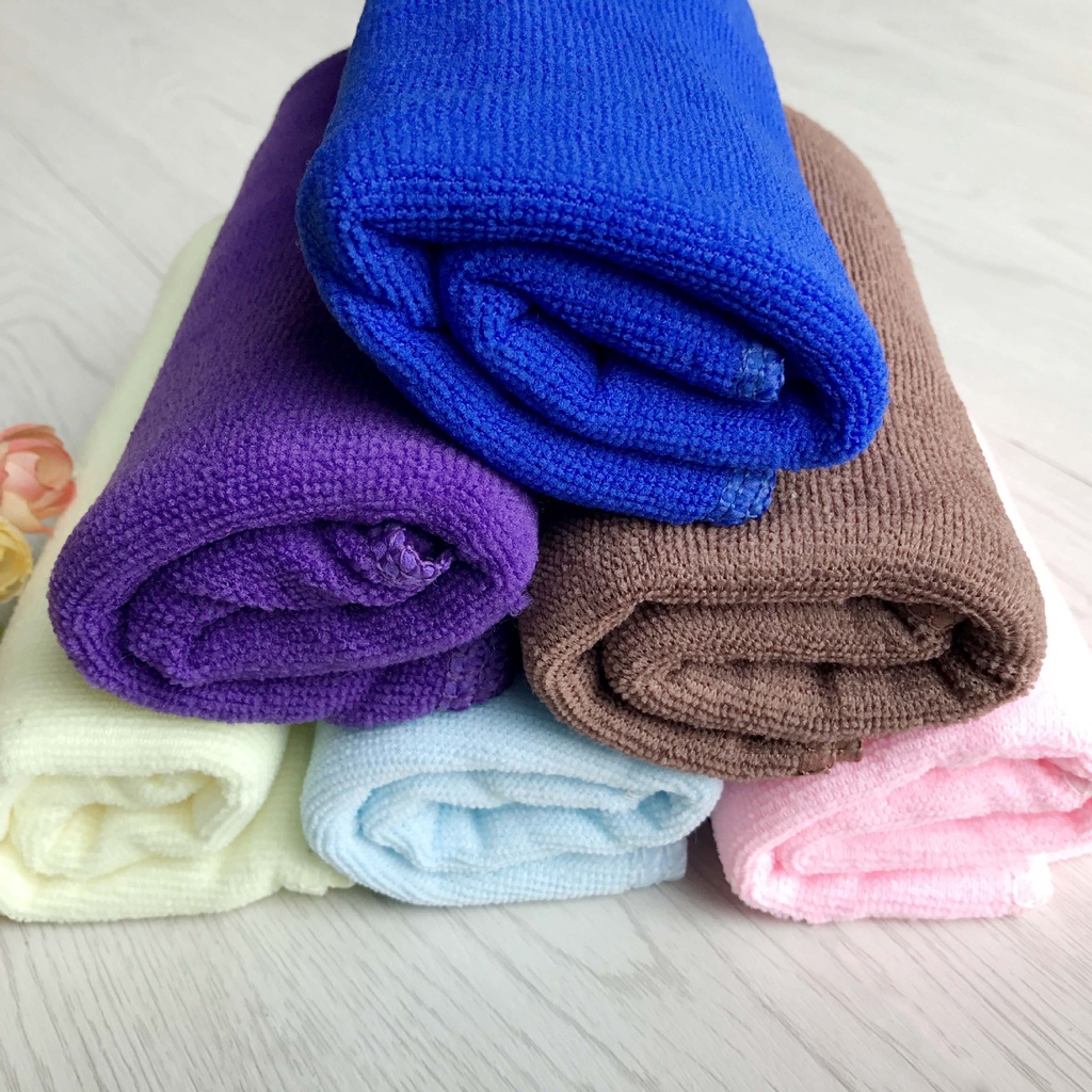 Khăn Lau Chén Dĩa Nhà Bếp Bằng Sợi Micro 25cm * 25cm