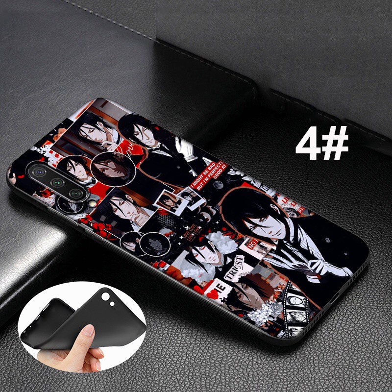 Xiaomi Mi 11 Ultra Poco M3 F3 Redmi K40 Pro GO POCO X2 Soft Silicone Cover Phone Case Casing GR17 Black Butler