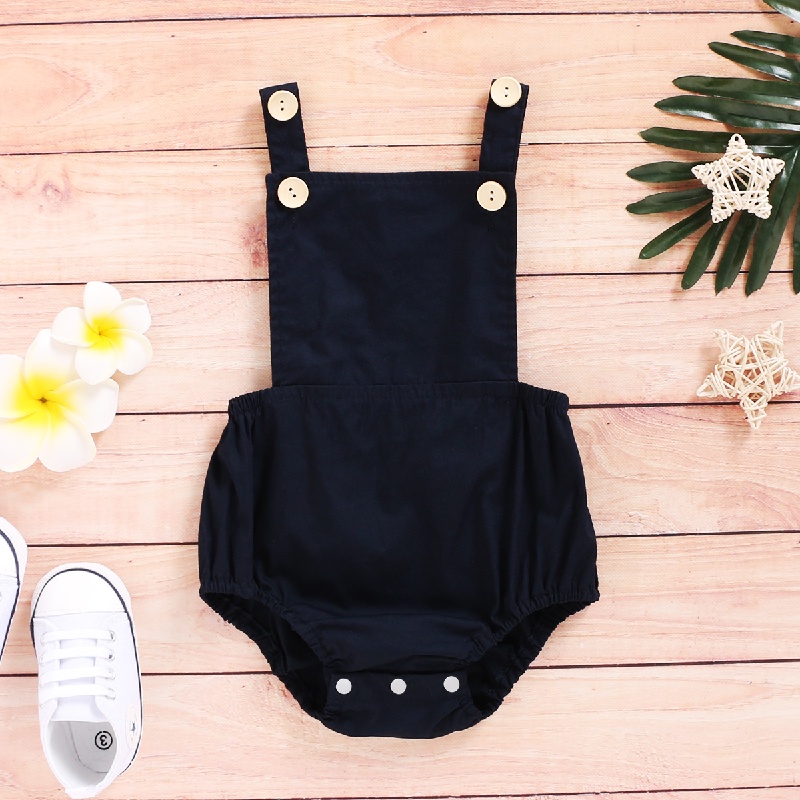 Romper MIKRDOO hay dây in họa tiết chấm bi đáng yêu dành cho bé