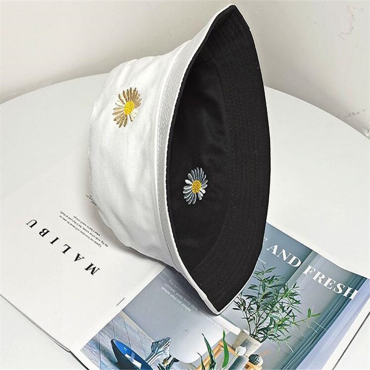 Mũ bucket Mivino nón bucket rộng vành 2 mặt hoa cúc cực ngầu MD07