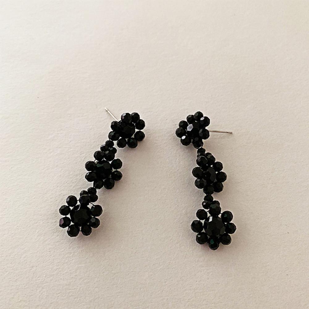 Vanes1 Bông Tai Hình Hoa Phong Cách Vintage Hàn Quốc Ngọt Ngào|Trang Sức Thời Trang