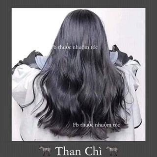 ( KHÔNG TẨY ) Thuốc nhuộm tóc màu THAN CHÌ