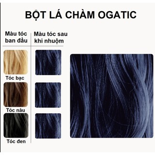 [VEGAN-ORGANIC] BỘT LÁ NHUỘM TÓC HỮU CƠ OGATIC