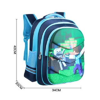 Balo học sinh Minecraft Steve
