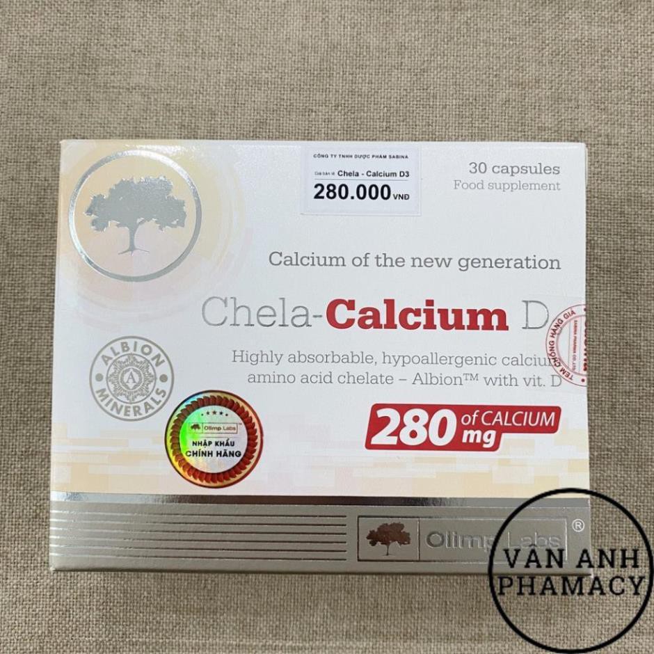 ☑️[Chính Hãng] Canxi cho bà bầu và trẻ Chela-Calcium D3 – Hỗ trợ bổ sung Canxi và Vitamin D3, giúp xương chắc khỏe