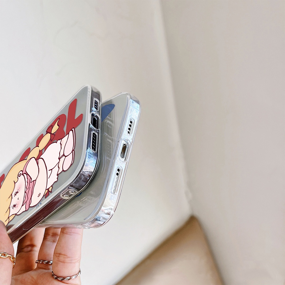 Ốp Điện Thoại Mềm Trong Suốt Chống Sốc Cho iPhone 13 12 11 Pro Max SE 2020 X XR XS ip 8 7 6Plus 5