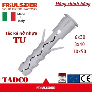 Tắc kê nở nhựa Ý Cao cấp TU-Friulsider, tắc kê thông minh, chịu tải cao, nhập khẩu chính hãng(tắc kê nở hỏa tiễn)