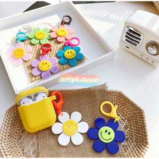 Charm hoa mặt cười Hàn Quốc size to B109 /Nguyên liệu phụ kiện trang trí