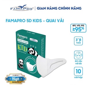 khẩu trang 5D kid Famapro