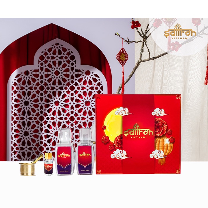 [QUÀ 8/3] Set quà nhụy hoa nghệ tây thượng hạng thương hiệu Saffron Việt Nam