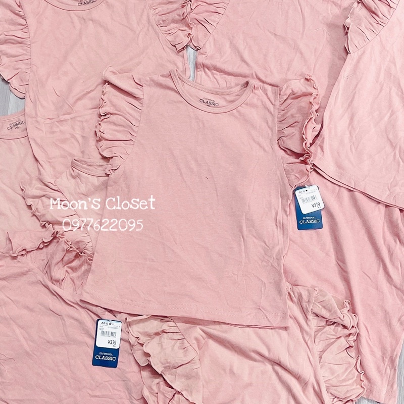 XD- Áo phông tay bèo Elfindoll size 80-140