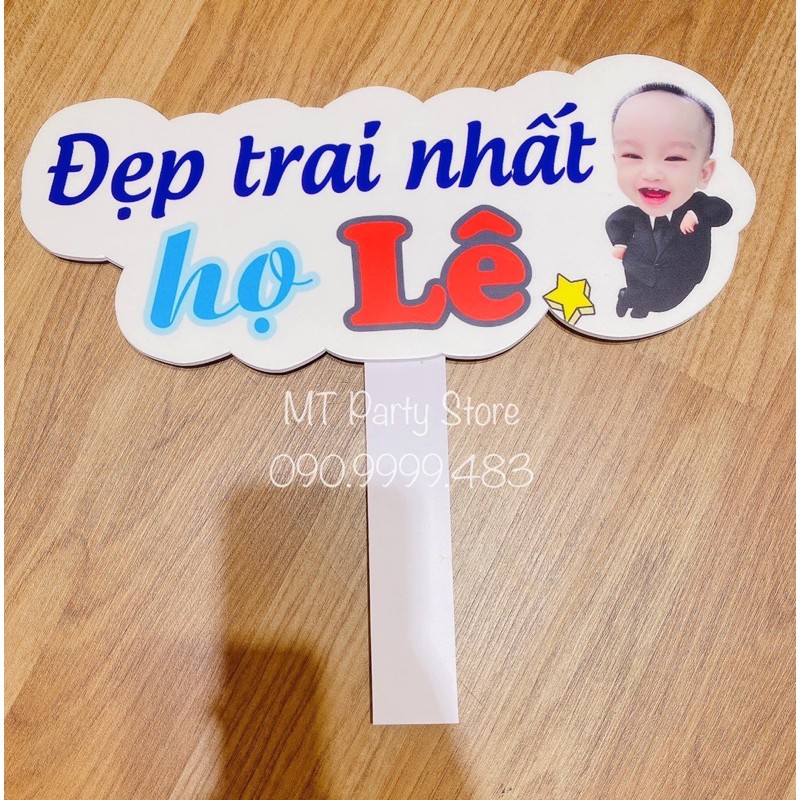 Hashtag thôi nôi, sinh nhật 1 - Phụ kiện chụp ảnh cầm tay